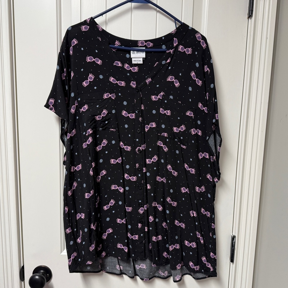 Torrid Harry Potter Luna Lovegood Blouse